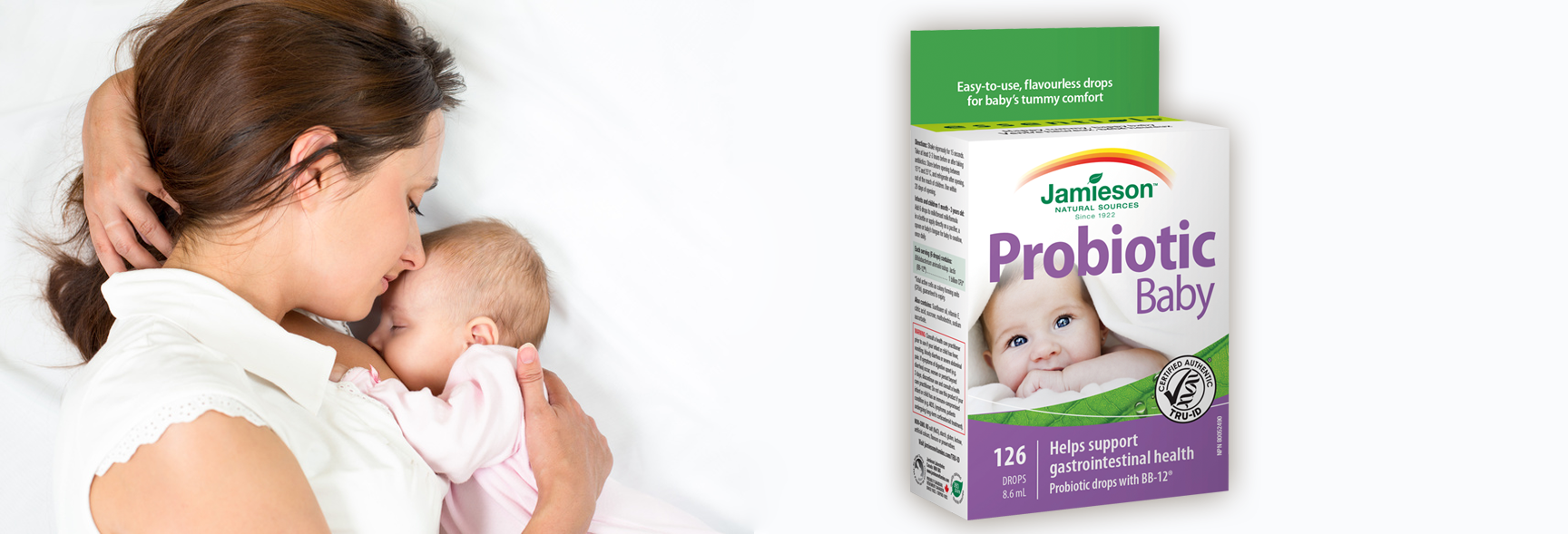Probiotika pro spokojené bříško miminka