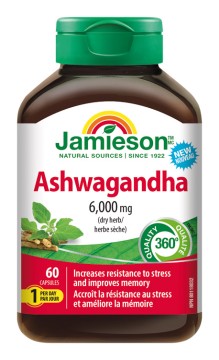 Jamieson Ashwagandha 60cps.