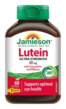 Jamieson Luteín 40 mg so zeaxantínom a čučoriedkami 60cps.