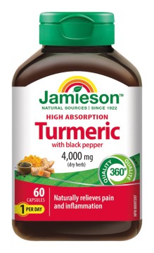 Jamieson Kurkumín s čiernym korením 60cps.