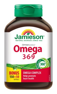 Jamieson Omega 3-6-9 200cps.