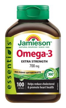 Jamieson Omega-3 EXTRA 700mg 100cps.