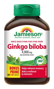 Jamieson Ginkgo biloba 90tbl.