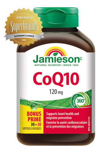Jamieson Koenzým Q10 120mg 60cps.